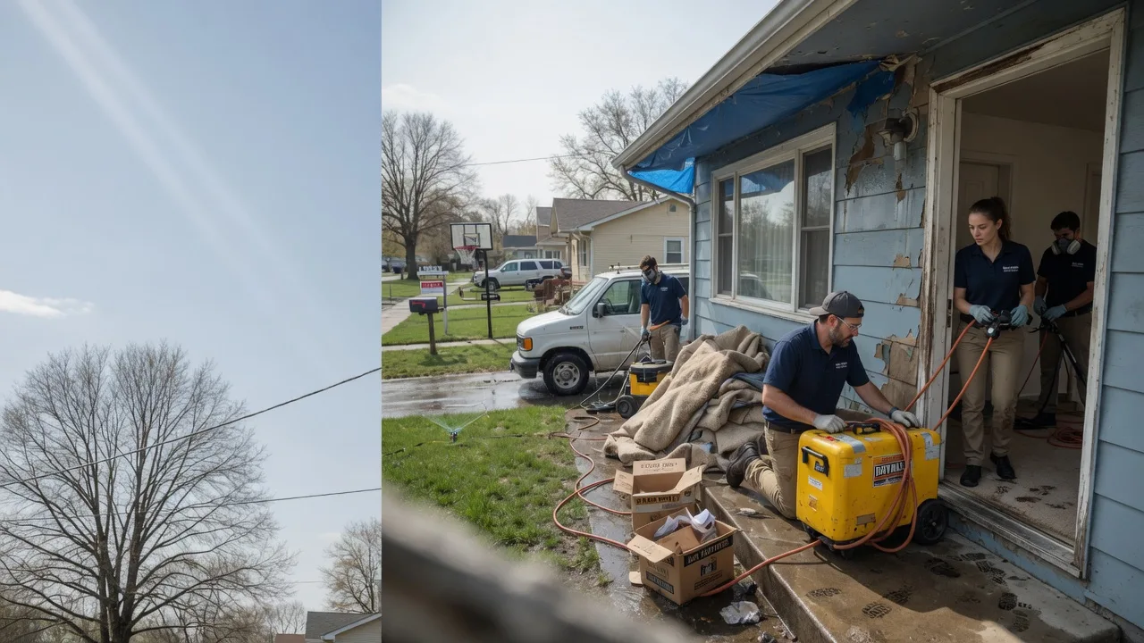 Basement Flood Cleanup in Ellsworth, NE near me
